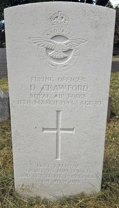 F/O Douglas Crawford<br/><br /><br />died March 11th, 1943